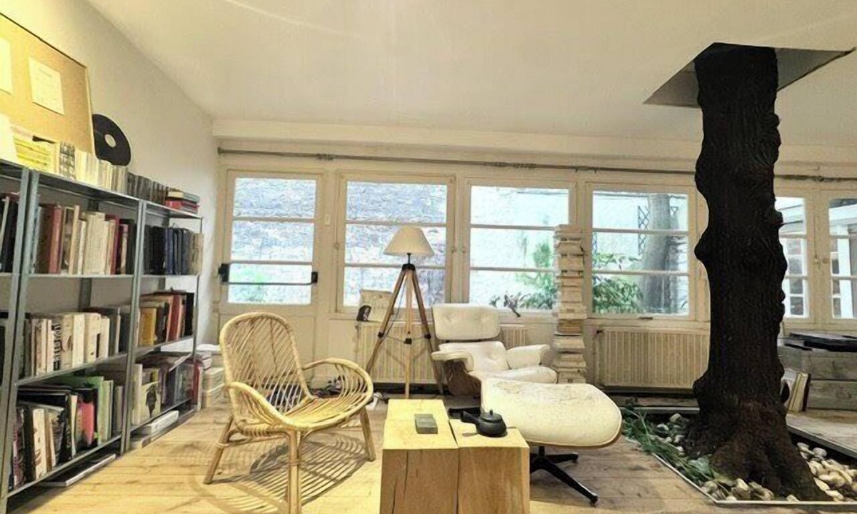 Epinettes House | 100 m² loft-style house with garden in Paris