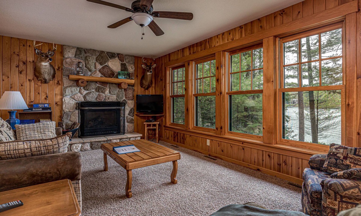 St Germain House | 2 stunning Cabins on Little Saint Germain Lake!