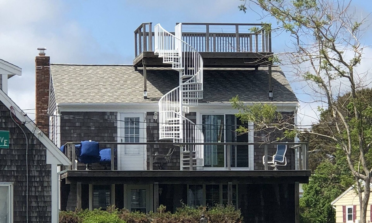 Sandwich House | 3 Feake Ave- Cape home near marina, .2 mi to beach, rooftop deck w/ocean view