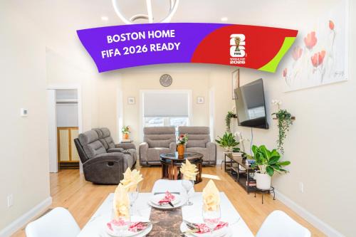 West Codman Hill - West Lower Mills Apartment | 4BR Boston World Cup Base - Cozy & Modern - Near Franklin Park 60-1