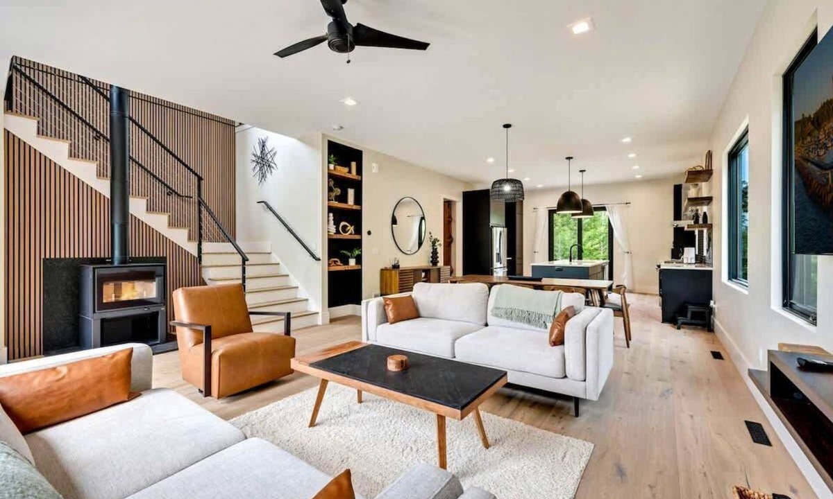 Egg Harbor House | 6BR Designer Retreat · Walk to Downtown Egg Harbor