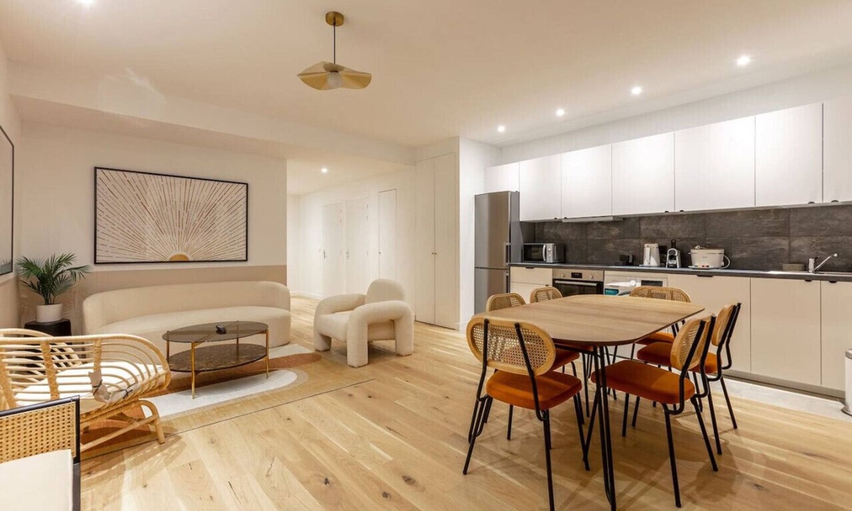 19th Arrondissement Apartment | Appart 6Pers#3 Bedrooms#2 Bathrooms#Paris 19