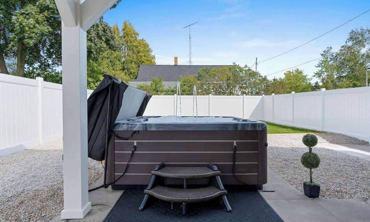 Two Rivers House | Beach Walk Home with Hot Tub and Fire Pit