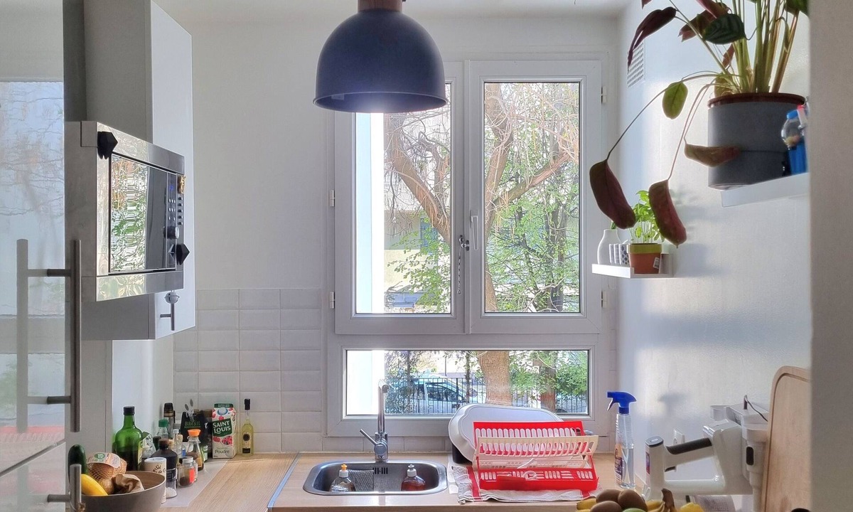 Amerique Apartment | Beautiful apartment in Paris's 19th arrondissement, a 1-minute walk from the metro, with a pool 🥇 Quiet and pleasant.