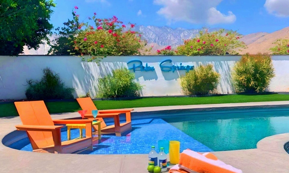 Chino Canyon House | Best Views! Golden Girls themed House. Pool and Spa!