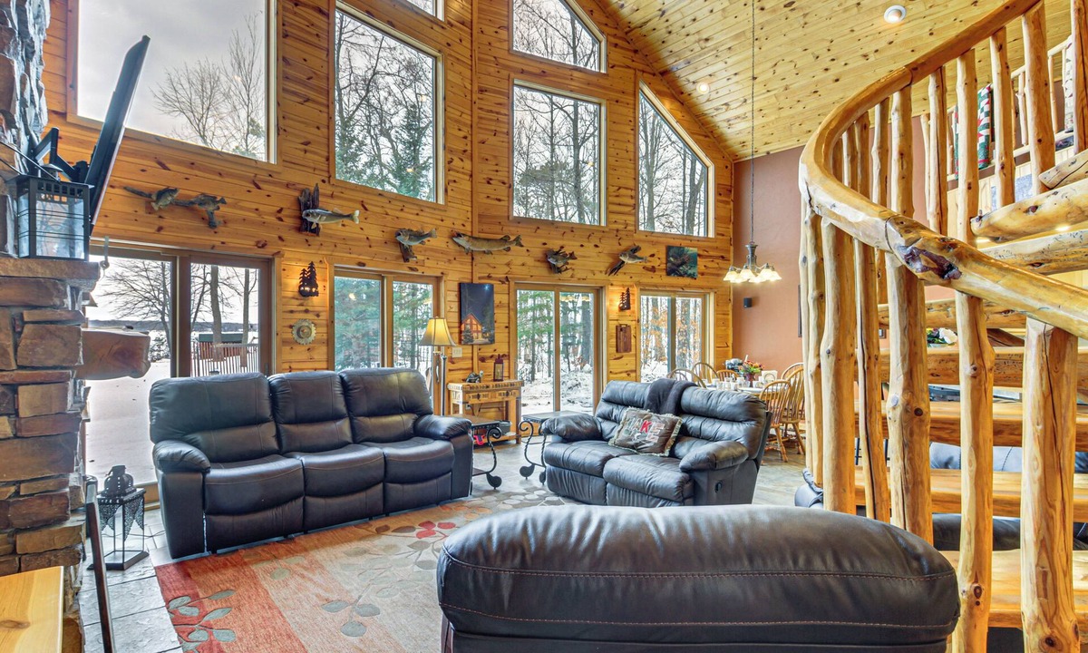 Aitkin House | Big Pine Lake Home w/Dock & Game Room in Aitkin