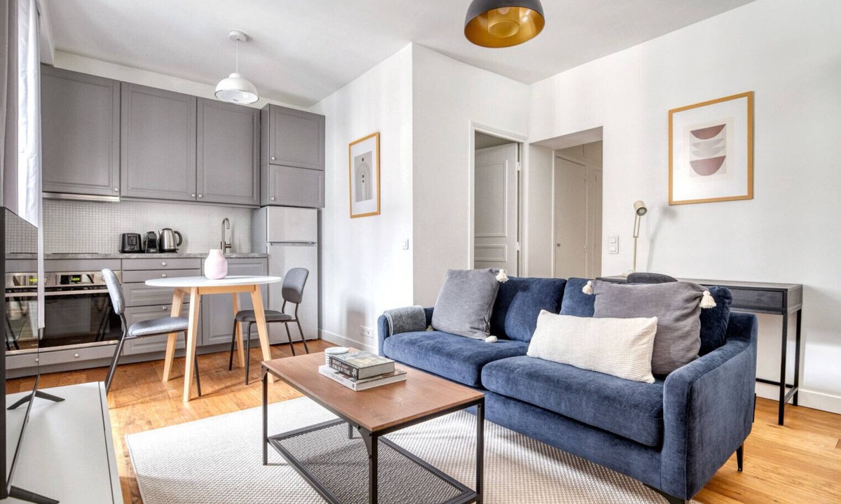 Quartier de la Plaine-de-Monceaux Apartment | Blueground | Monceau, furnished, near park