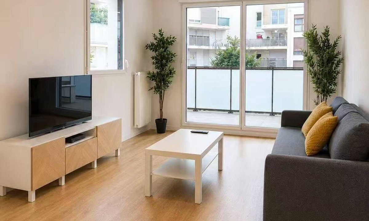 Bussy-Saint-Georges Apartment | Brand New Family Apartment, Terrace & Parking, 15 min from Disneyland