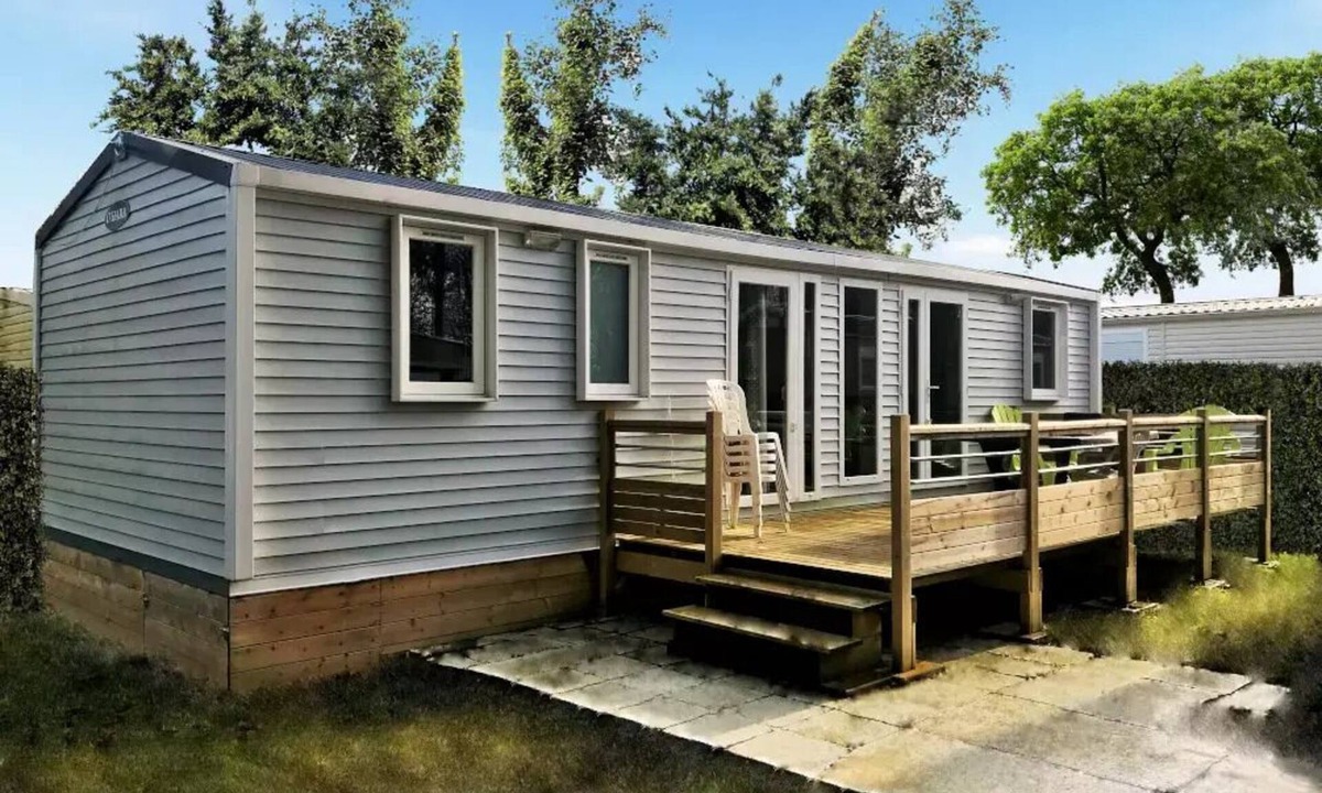 Saint-Maximin House | Campsite Le Pré des Moines * - Mobile home JASMIN + 3 bedrooms 2 to 6 people - 2 pers. included in the tariff