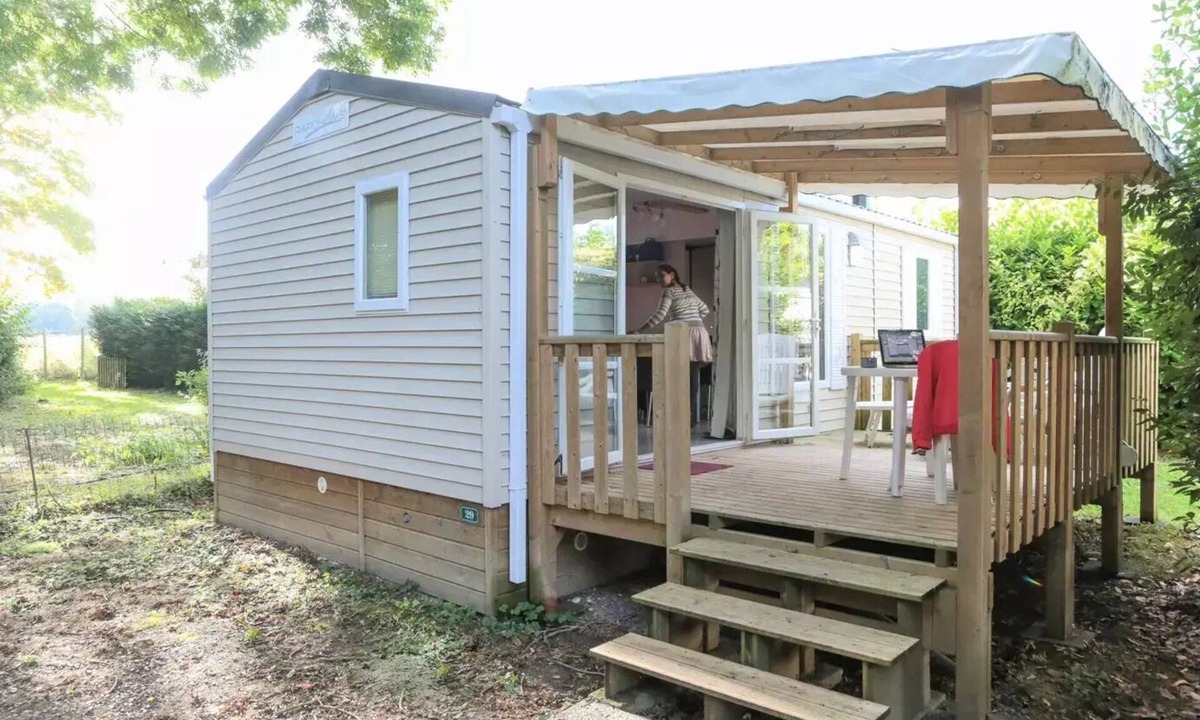 Saint-Maximin House | Campsite Le Pré des Moines * - Mobile home VERVEINE + 2 bedrooms 2 to 6 people - 2 pers. included in the tariff
