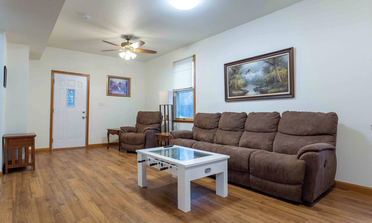 Dubuque House | Centrally located in family friendly neighborhood with off street parking.