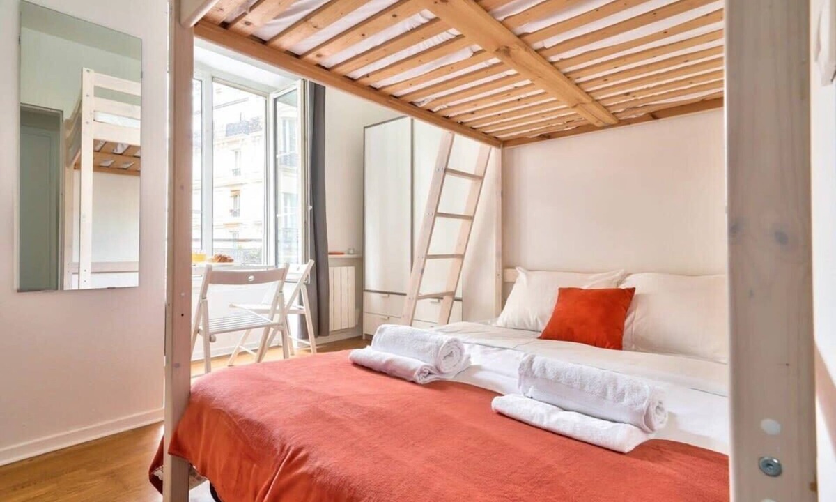 Batignolles Apartment | Charming Studio-Coeur du 17e - Moyenne Durée (2FD)