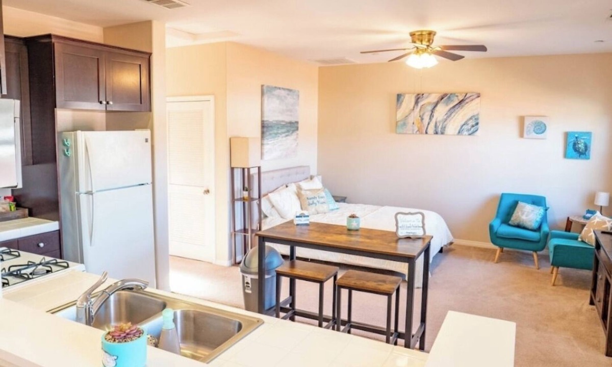 Ventura Apartment | Chic studio with AC and WiFi in peaceful Ventura
