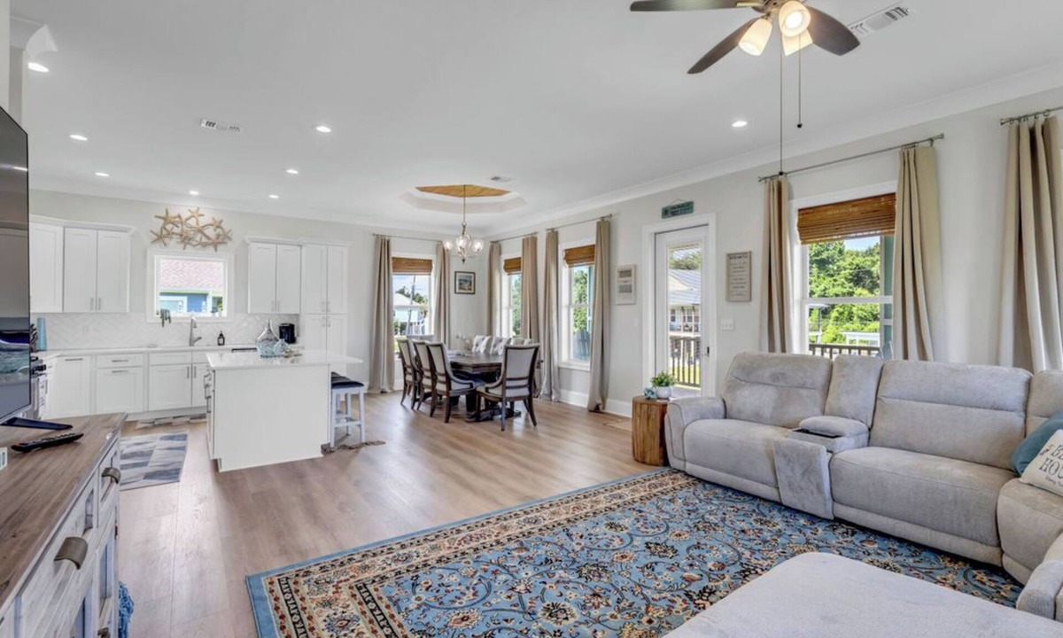 Long Beach House | Coastal Charm - 2-Min Walk to Beach - Luxury Gulf Coast Getaway