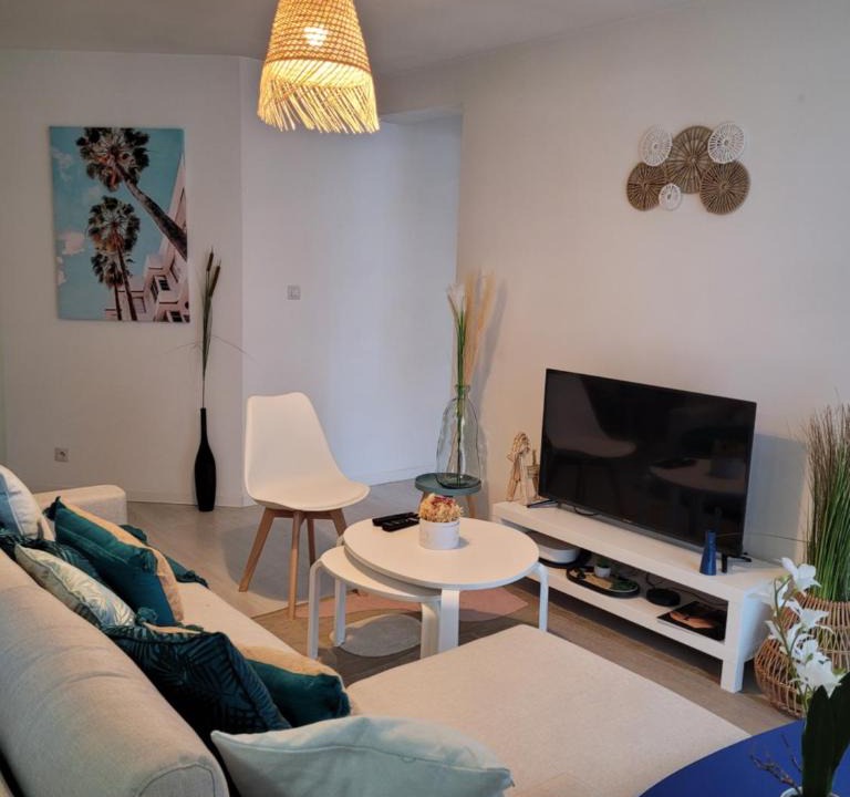 Survilliers Apartment | COCOONING HOUSE 211 SUITE AZUR appartement AEROPORT PARIS ROISSY CDG, PARC ASTERIX, CHATEAU DE CHANTILLY, STADE DE FRANCE