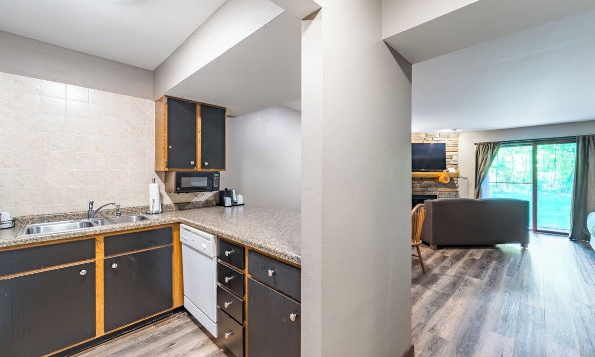 Rib Mountain Apartment | Cozy 1 Bedroom located on Granite Peak, Unit 2