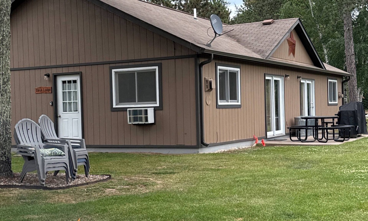 Side Lake Cabin | Cozy 2-bedroom cabin in tranquil Side Lake. On the water, dock space available.
