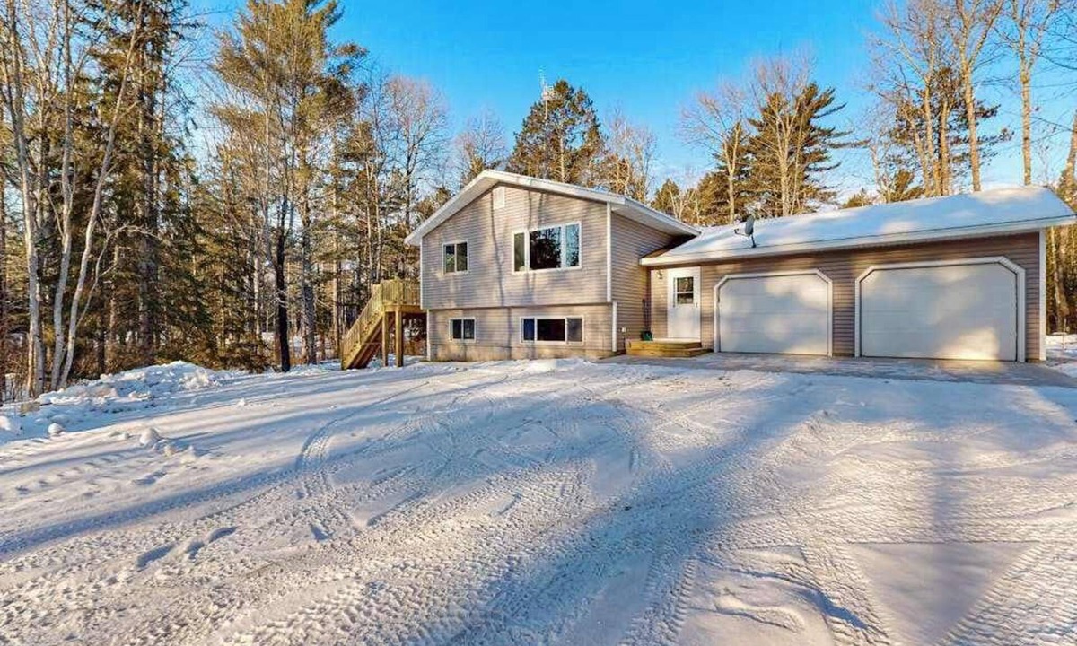 Manitowish Waters House | Cozy tree-lined home located near town, lakes, walking & bike trails, w/firepit