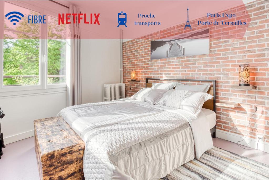 Vanves Apartment | Détente et Découvertes en Pro ou en Famille