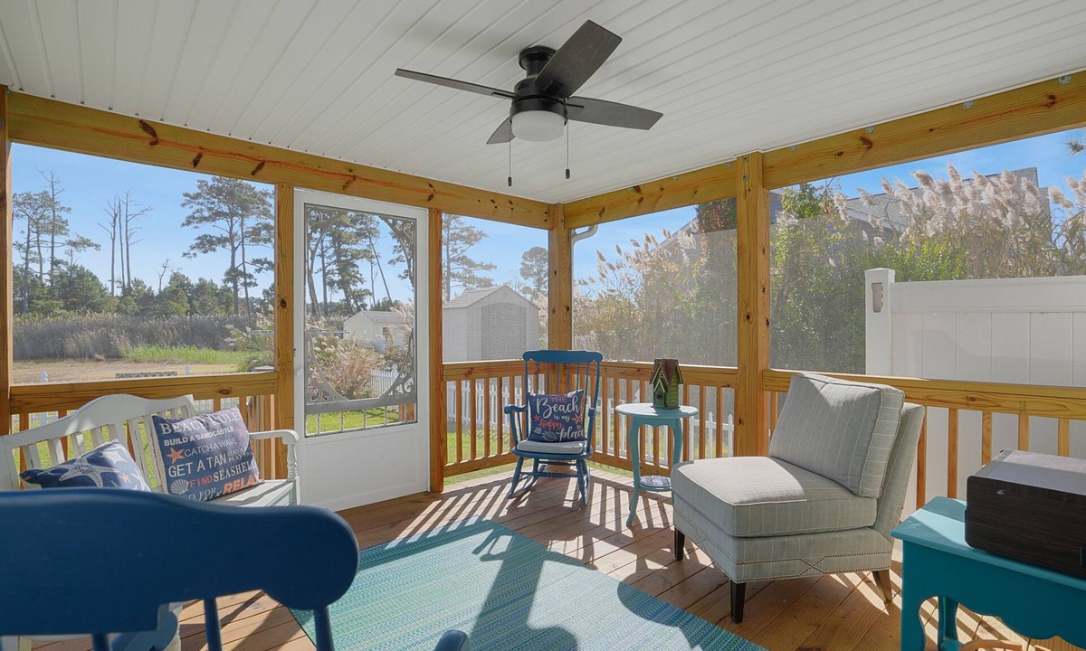 Chincoteague Cottage | Egret's Walk | Peaceful Marsh & Creek View Cottage North of Town w/Wildlife Views & Pet Friendly