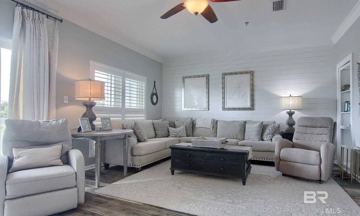 Orange Beach Condo | Elegant Orange Beach Condo for Extended Getaways - Minimum 15-Day Stay