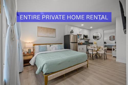 Lemon Grove House | Entire Private Home with 2 King Bed, Ranch-Style, 2 Parking, AC, EVCharger, Available Now