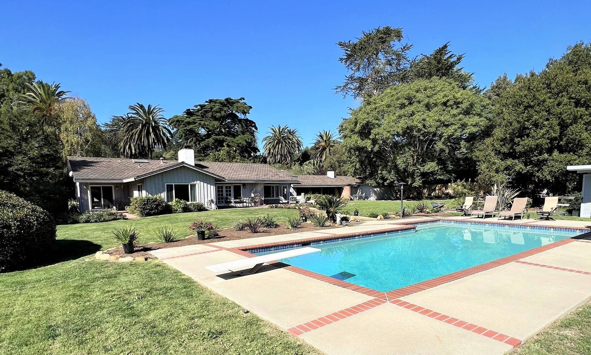 Hope Ranch House | Exclusive Hope Ranch With Private Ocean Beach Access With Pool