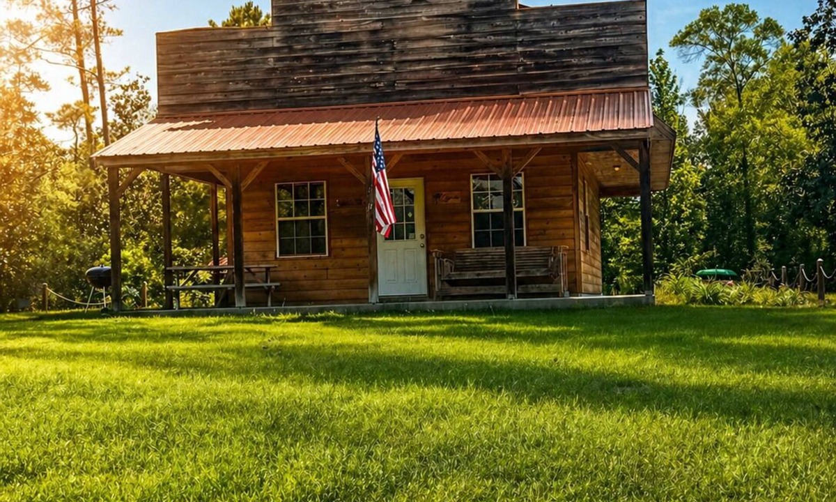 Perkinston Cabin | Family Cabin at the creek! 2 beautiful private sandbars
