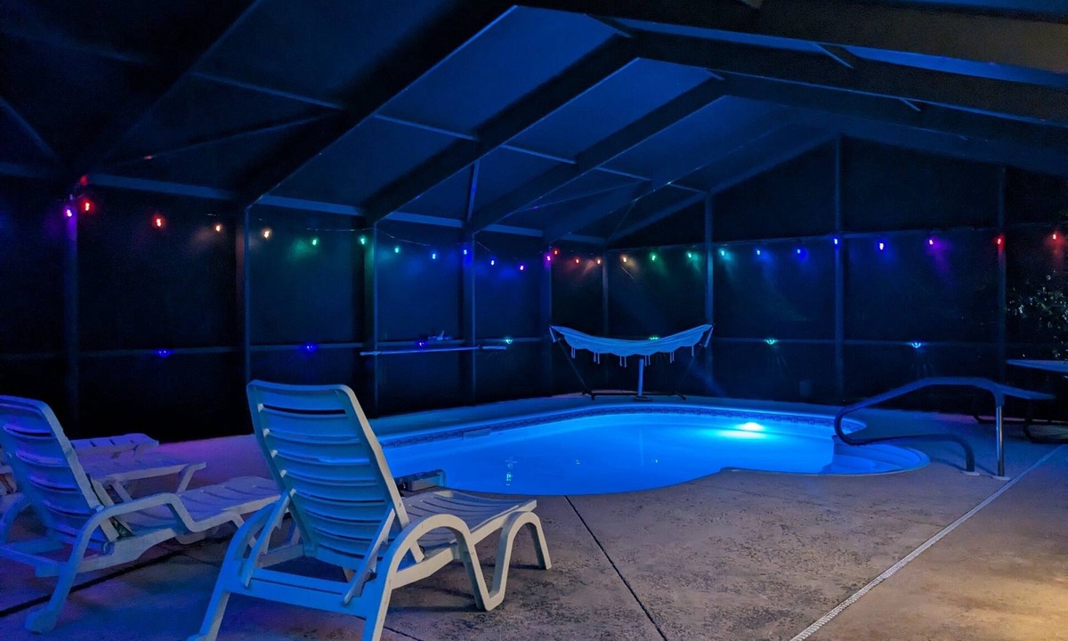 Ocean Springs House | Family-friendly Retreat! Screened-in, Heated Pool a mile from the Gulf of Mexico