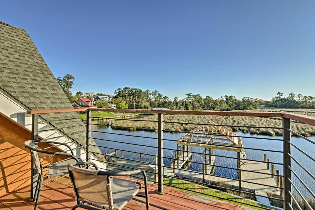Gulf Hills House | Gorgeous Ocean Springs Waterfront Home w/ Dock!