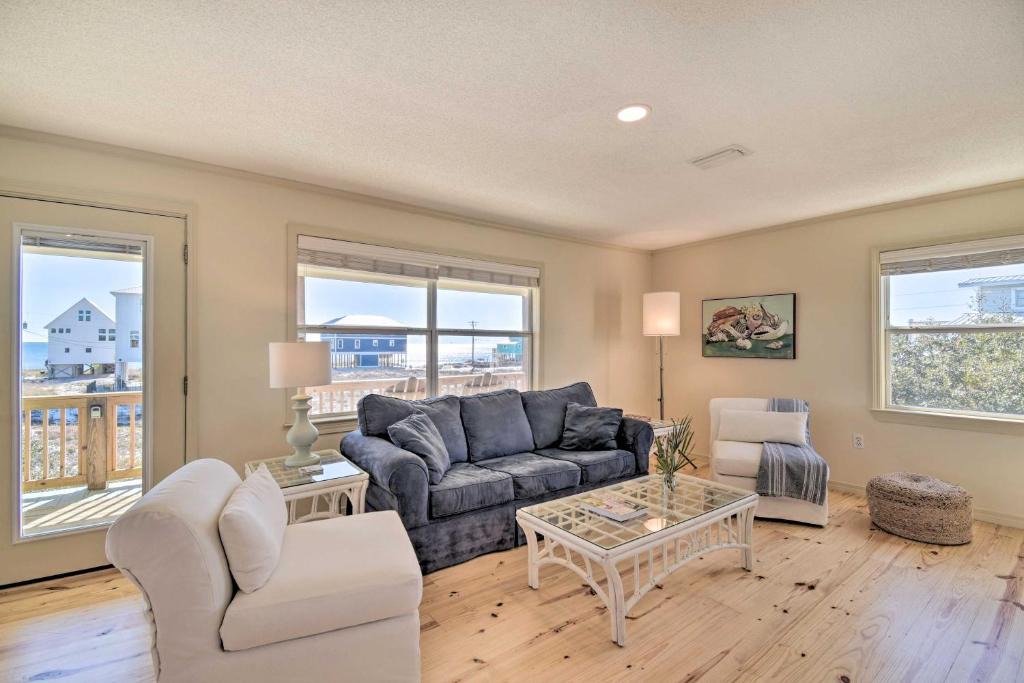 Surf Side Shores House | Gulf Shores Rental w/Large Porch - Walk to Beach