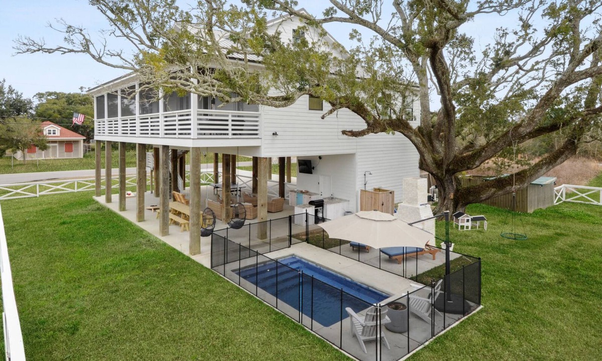 Waveland House | Heated Pool, Steps to Beach, Stylish Interior, Amenities Galore!