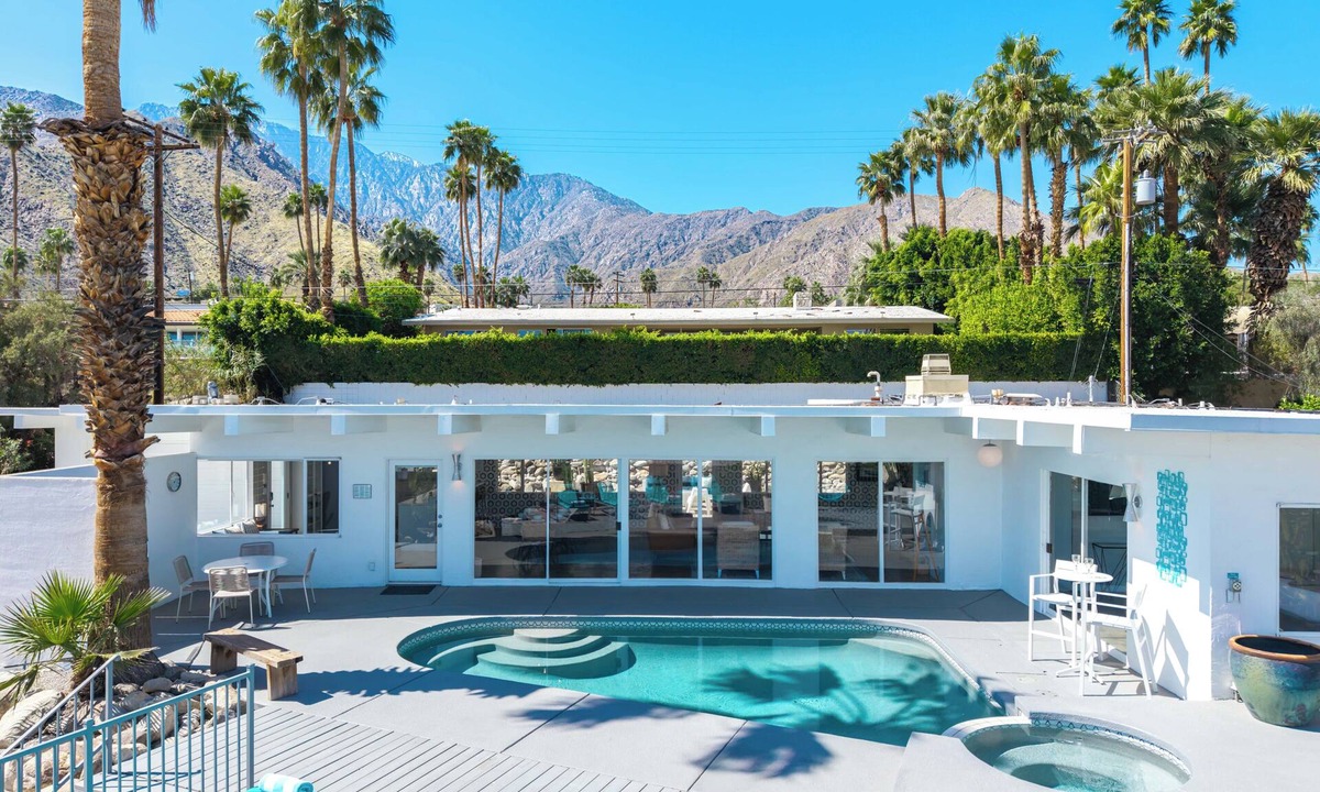 Chino Canyon House | Hilltop Haven - 1950s Palm Springs Hideaway with Pool, Spa & Endless Views