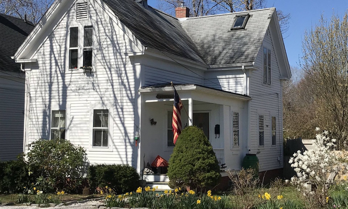 Yarmouth Port House | Historic 1850's Home, private ground floor and backyard.