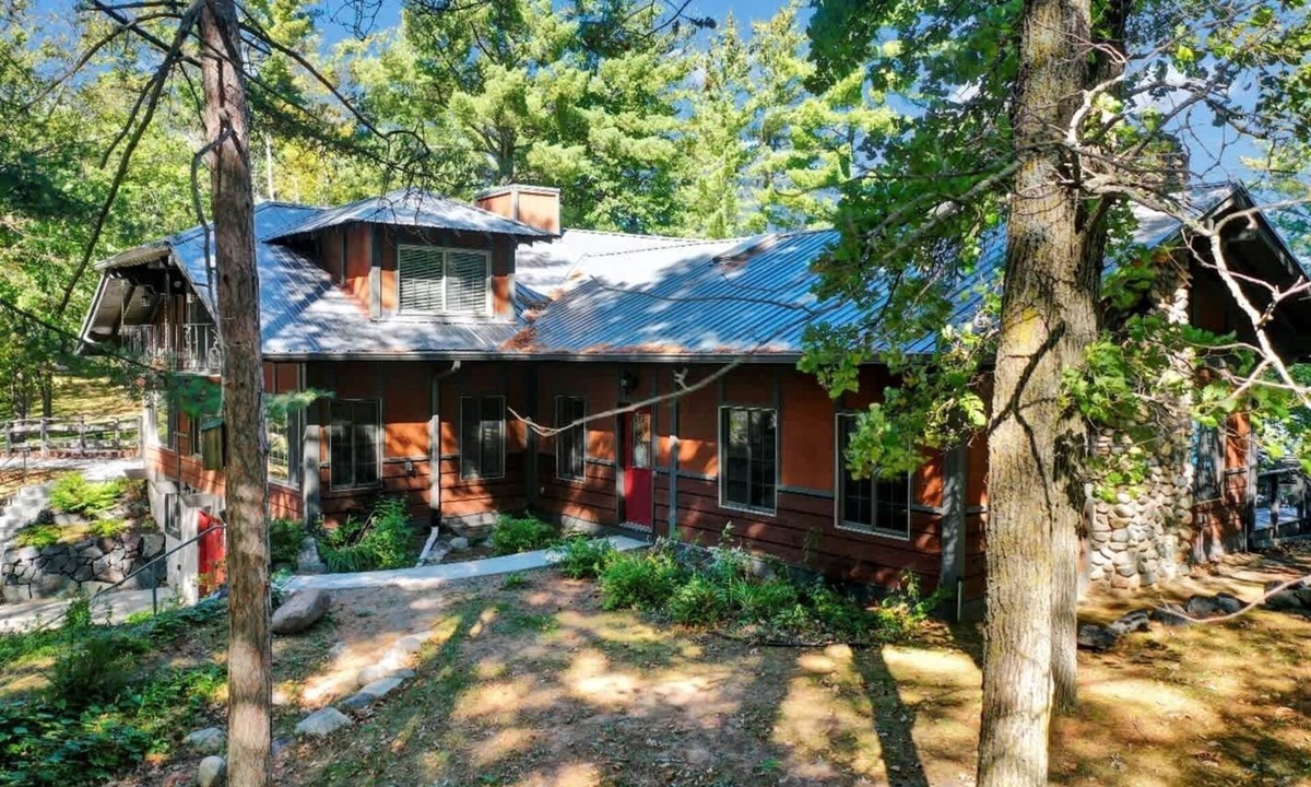 Walker Cabin | Historic Lodge on 48 Acres Overlooking Long Lake Updated for Accessibility