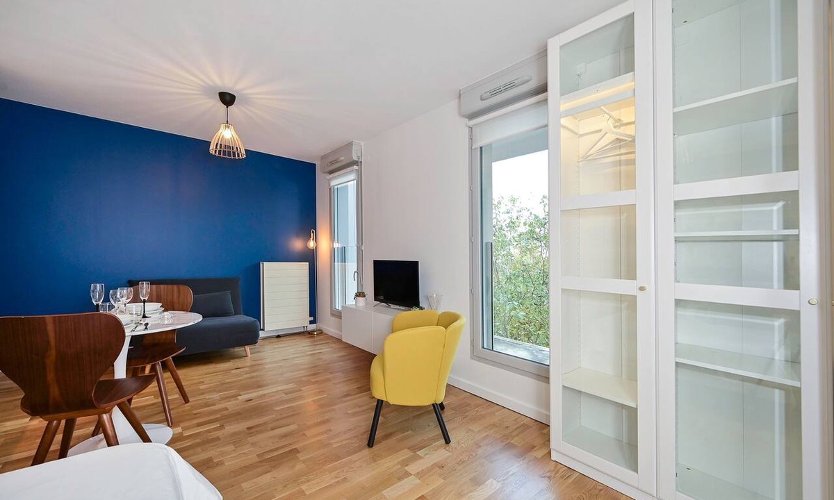 Quartier Atlantis Apartment | Léonard de Vinci - Studio avec parking privé à Massy
