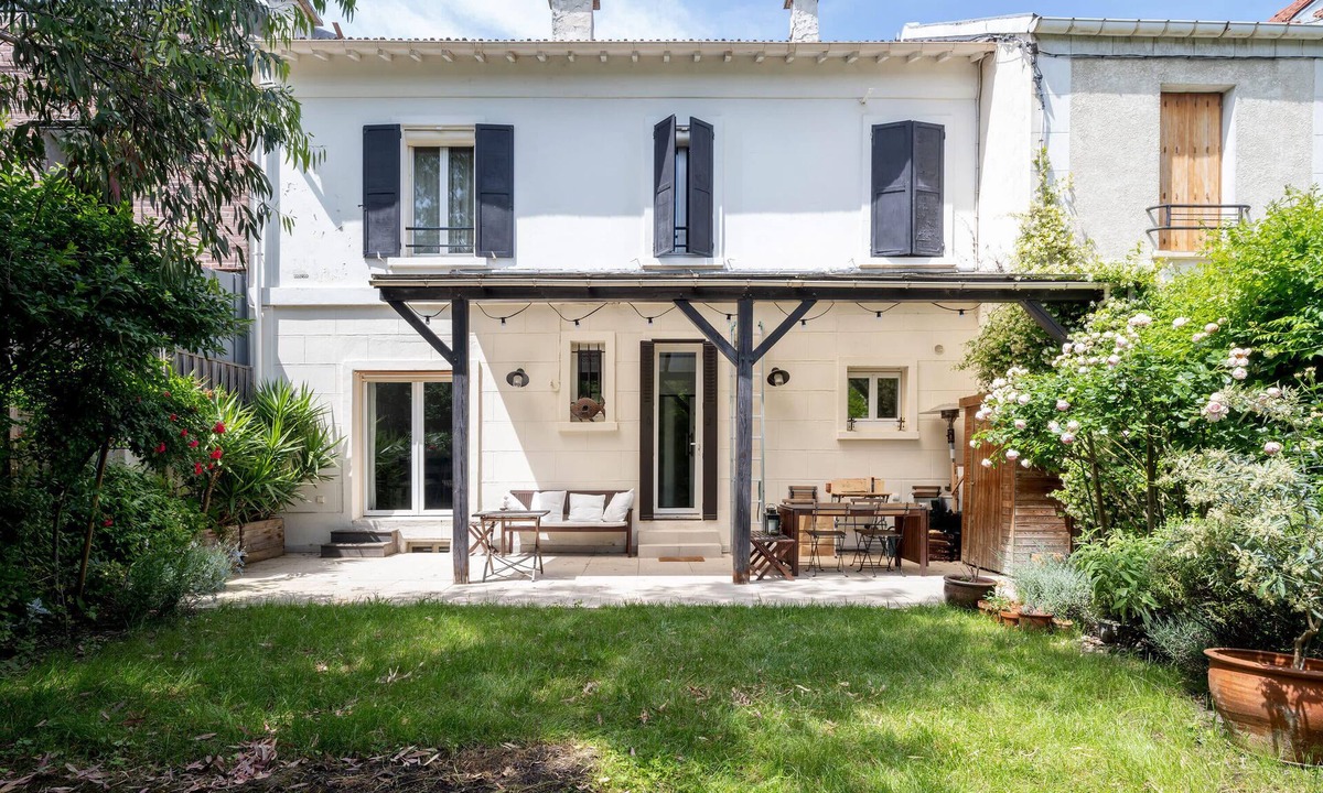 Vanves House | La Villanves - Maison 5 pers avec jardin