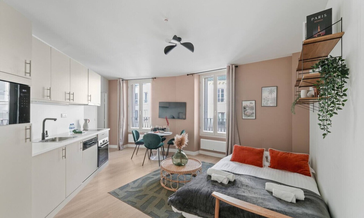 Epinettes Apartment | Lavie Maison : Apartment near Montmartre