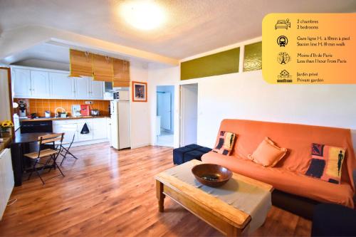 Beaumont-sur-Oise Apartment | Le Jardin Paisible Beaumontois
