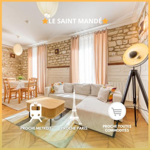 Bercy Apartment | Le Saint Mandé - Aux Portes de Paris & Vincennes