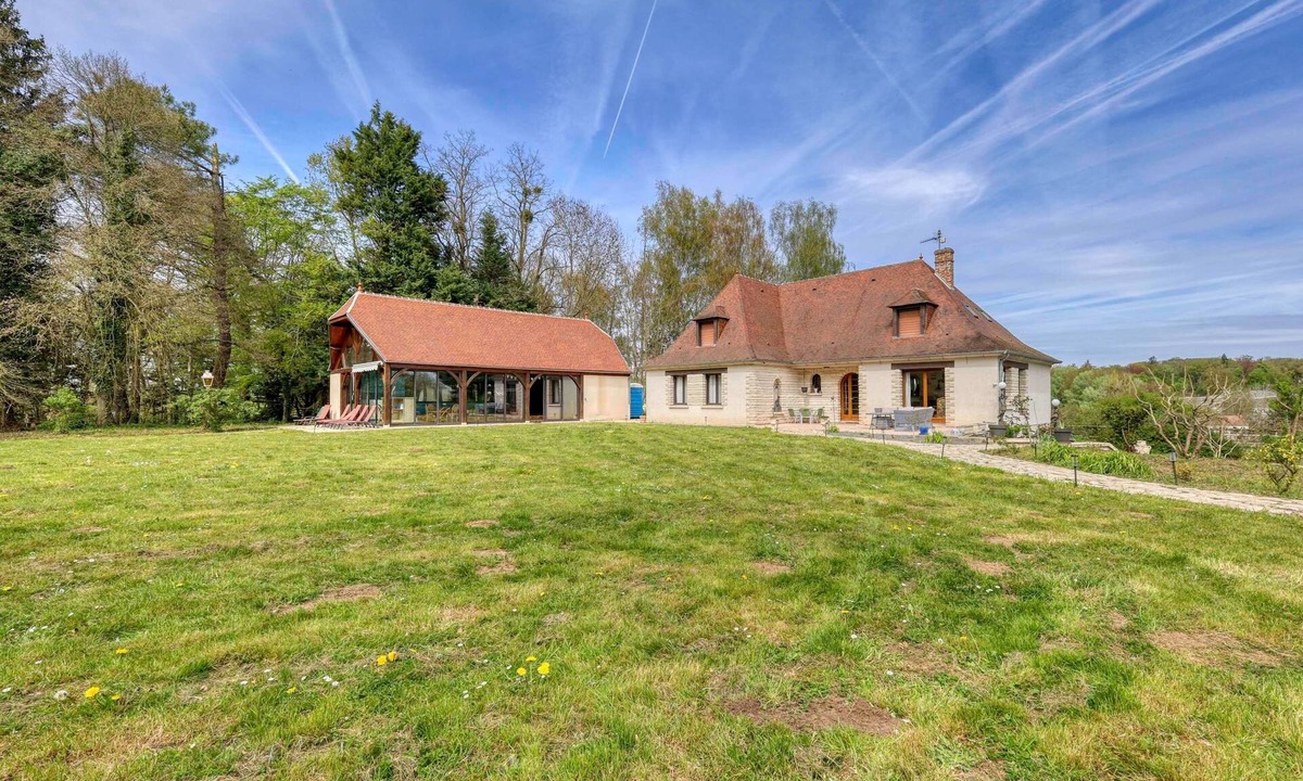 Rosoy-en-Multien House | Les Chambres de la Prairie - Avec Piscine Privée