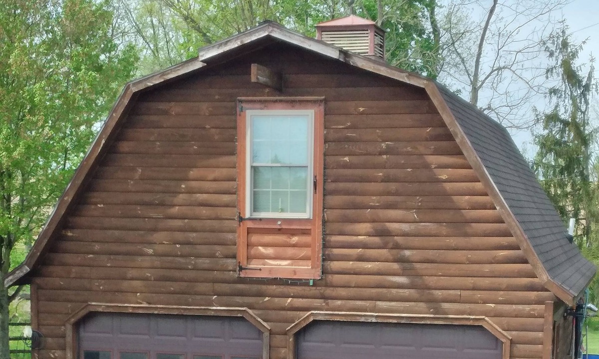 Kemblesville Apartment | Log Cabin studio loft w/yard, firepit, woods, and stream! Many nearby ammenities