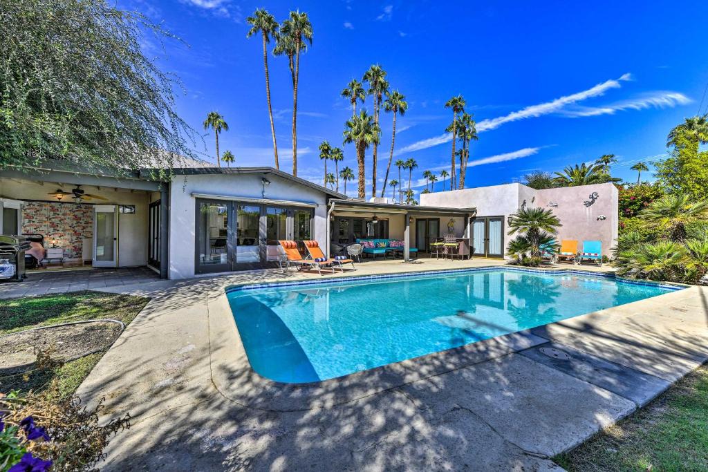 Deep Well Ranch House | Luxe Palm Springs Home w/Backyard Oasis!