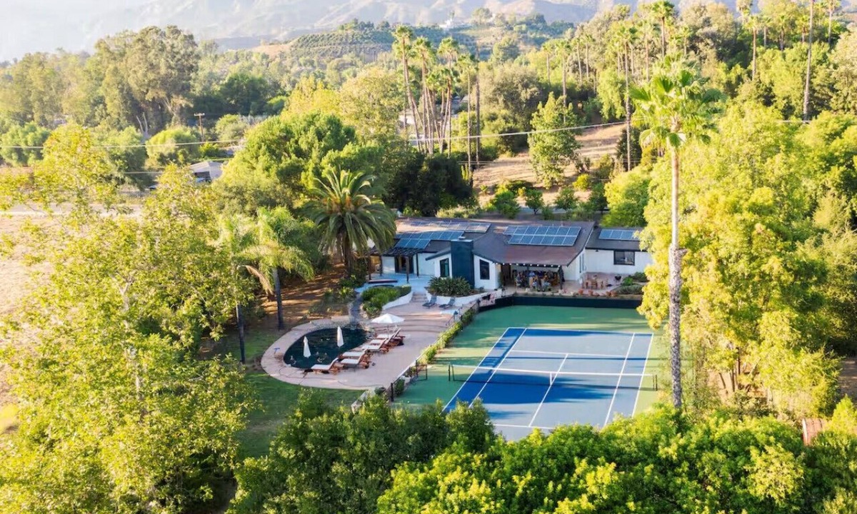 Meiners Oaks House | Luxury Ojai Escape: Pool, Jacuzzi & Tennis Court