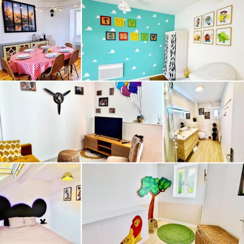 Bussy-Saint-Georges Apartment | Maison Disney WonderLodge - Proche Paris et Parc Disney - 8 voyageurs