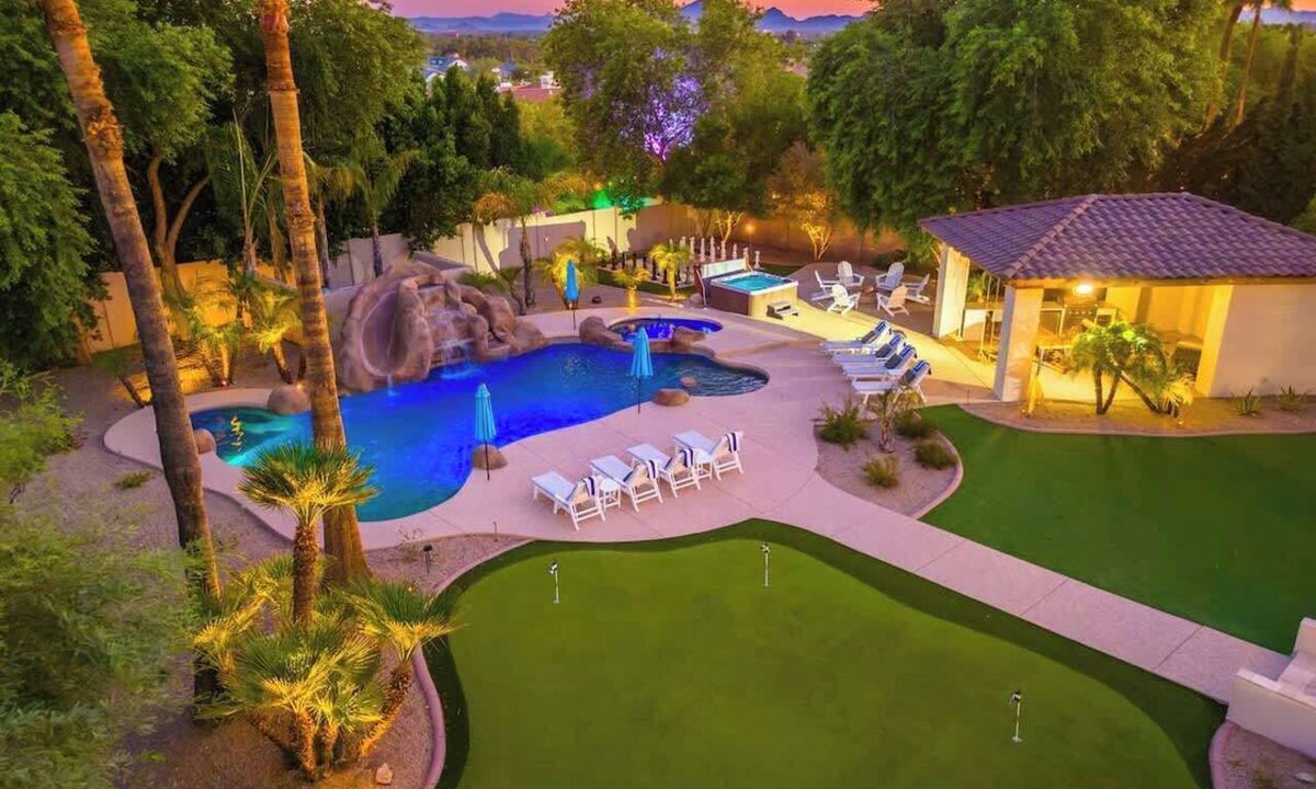 Scottsdale Foothills House | Million$ParadiseResort w/Waterslide+Picklebal+Golf