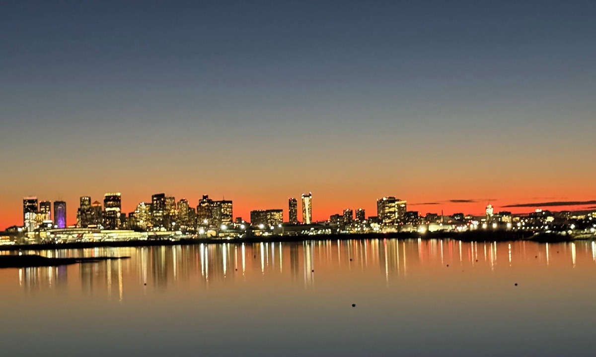 Harbor View - Orient Heights Apartment | Modern city & water view 1-bedroom apartment with AC. 4 blocks from T/beach