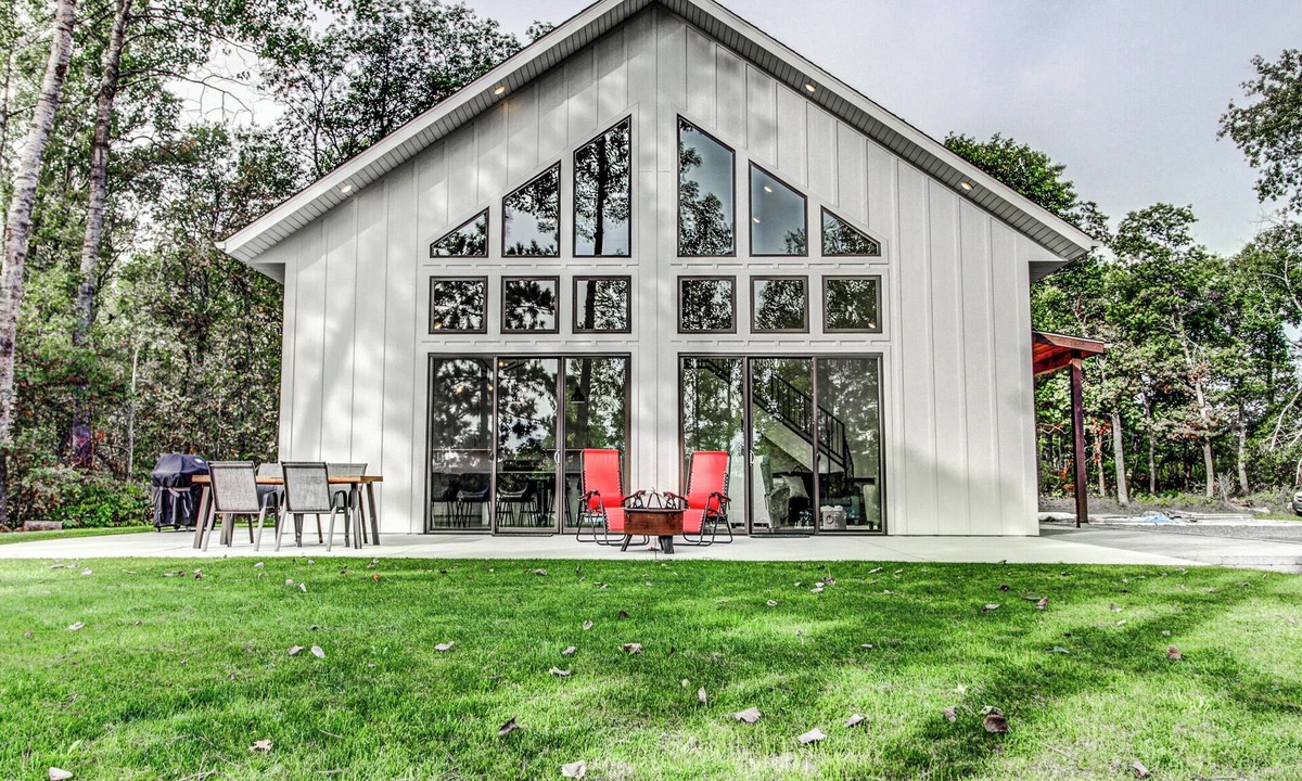 Park Rapids House | Modern Lake Home-Secluded Lakefront-2 patios-lake toys included-Luxurious