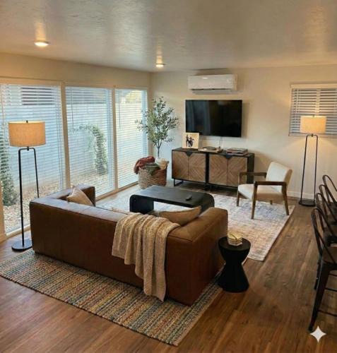 Blenman-Elm House | Modern Urban Container Retreat Sleeps 5 Near UofA, Banner, Central Tucson
