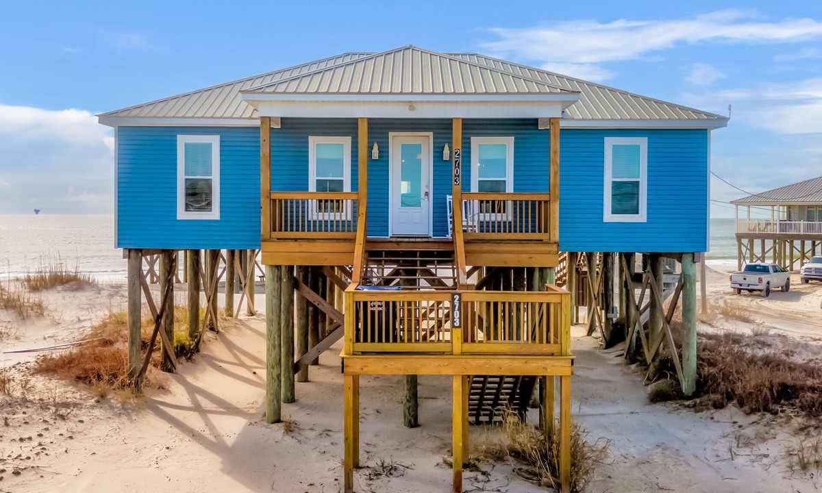 Dauphin Island House | Oceanview 4 bedroom Pet-Friendly Beach House! - Goin Coastal